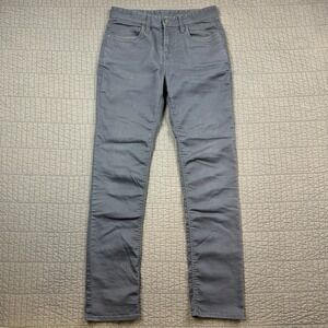 prAna Bridger Jeans Men's 30x32 Gray Slim Fit Straight Leg Pants Stretch Pants